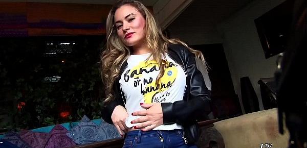  TU VENGANZA - Busty Colombian Anastasia Rey enjoys hot revenge fuck and creampie